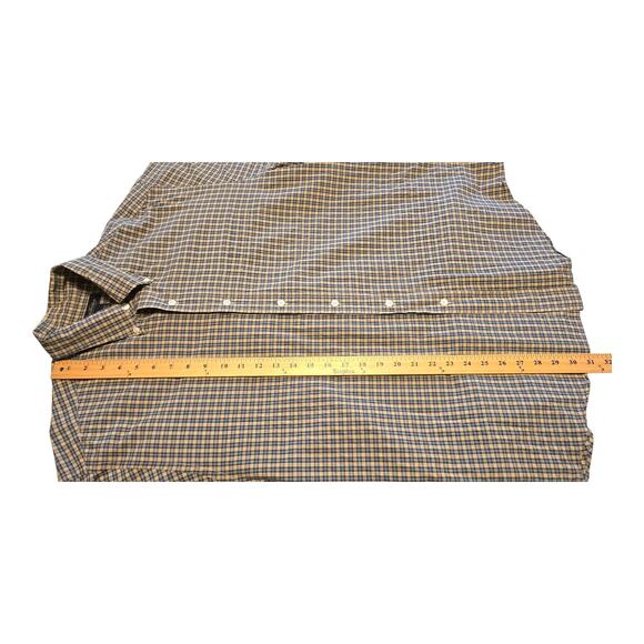 Brooks Brothers Classic Button Down Shirt Mens Size Large Plaid Long Sleeve - Picture 9 of 9